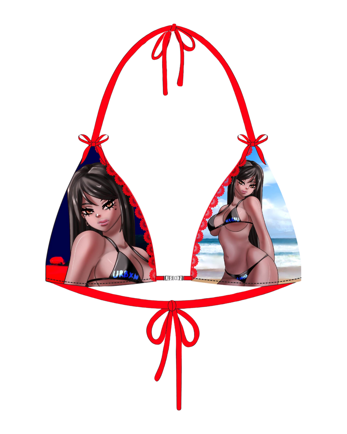 Manga Mermaid Bikini Top