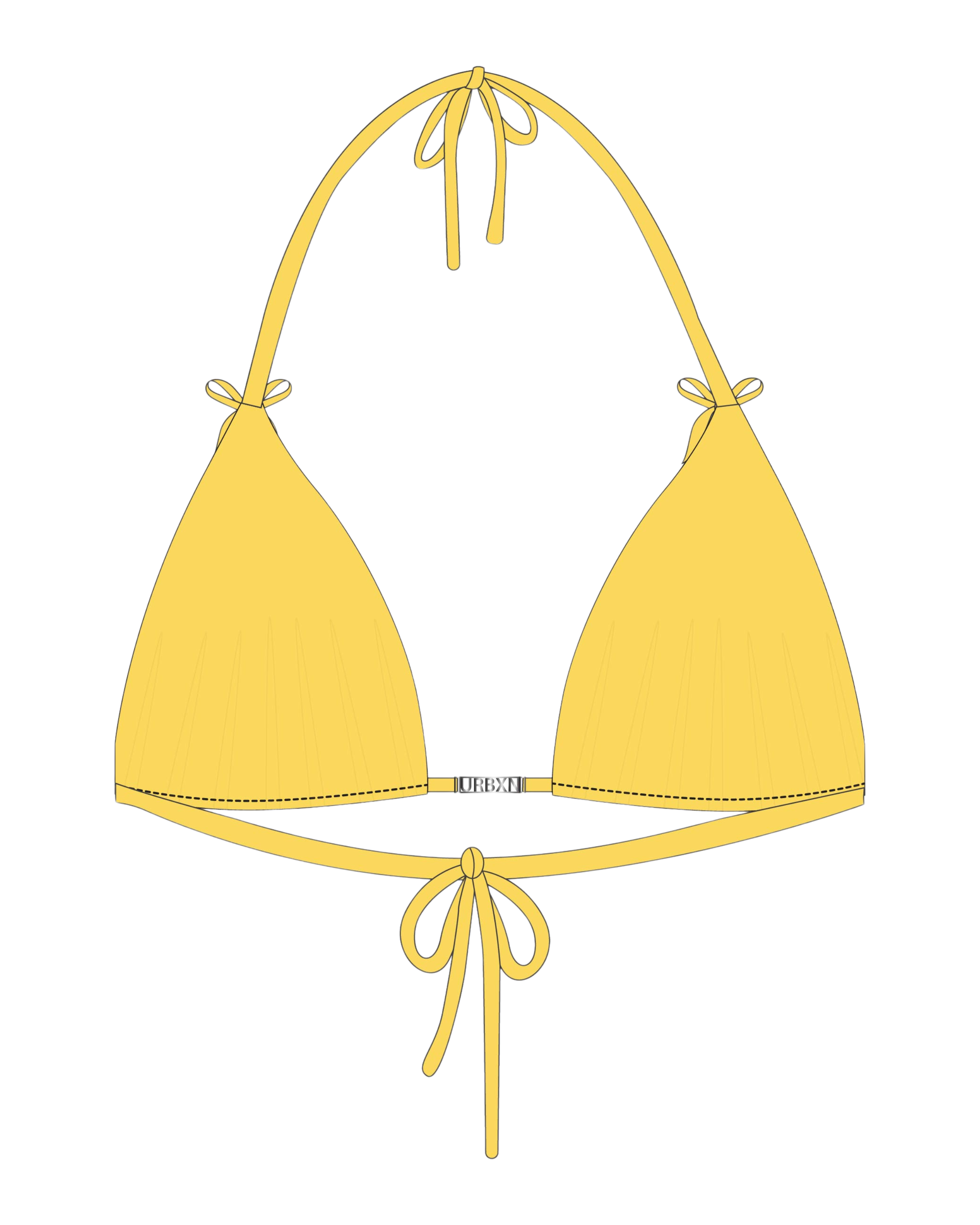 Neon Neko Bikini Top