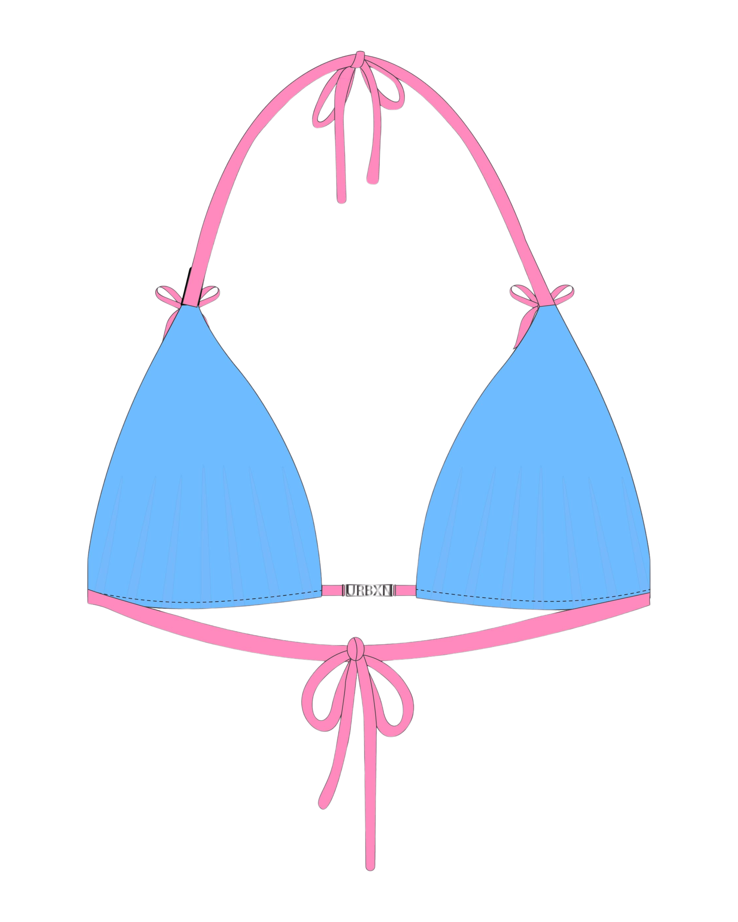 Kawaii Waves Bikini Top